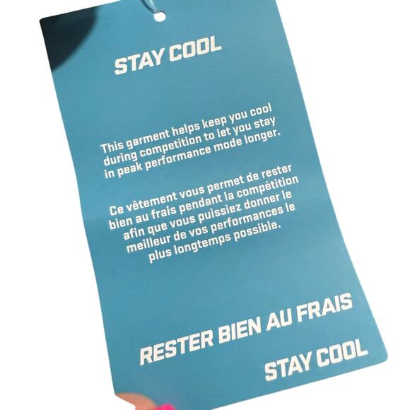 NWT Nike Pro Gray & Yellow Dri-Fit Competition Base Layer crop leggings Medium - Picture 8 of 9